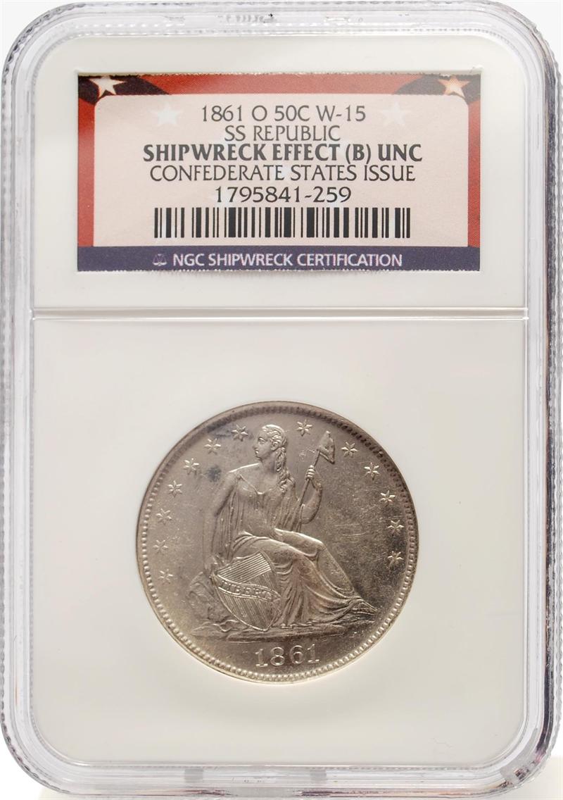 1857/O 49er $10 Horseman Restrike from Justh & Hunter Gold Bars from t