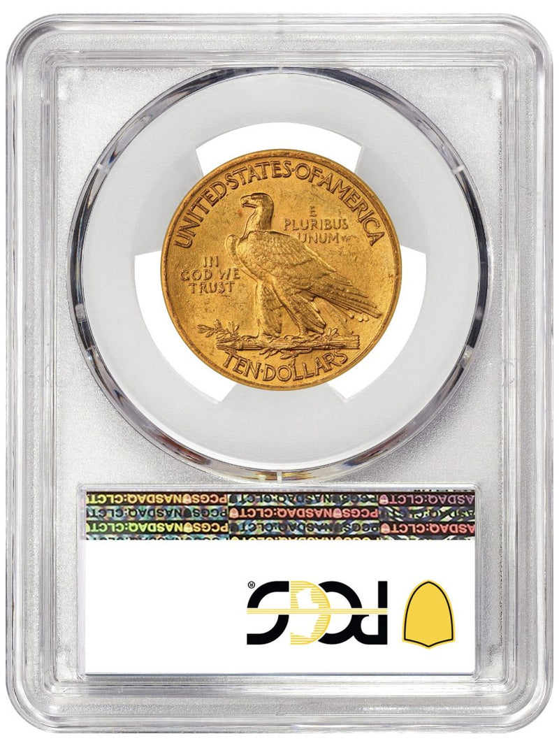 1908 $10 GOLD INDIAN HEAD PCGS MS62 - Westminster Mint