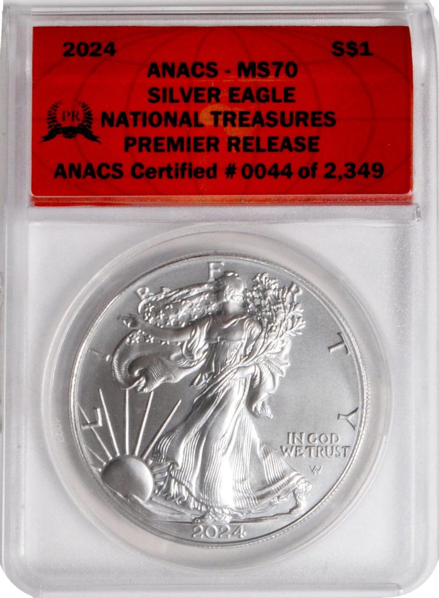 2024 American Silver Eagle MS70 Premier Release