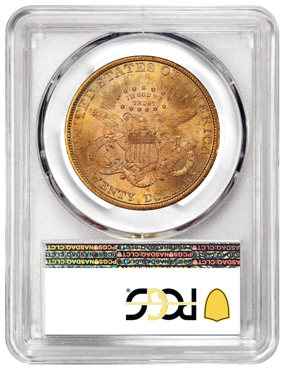 1900 $20 GOLD LIBERTY PCGS MS62 - Westminster Mint