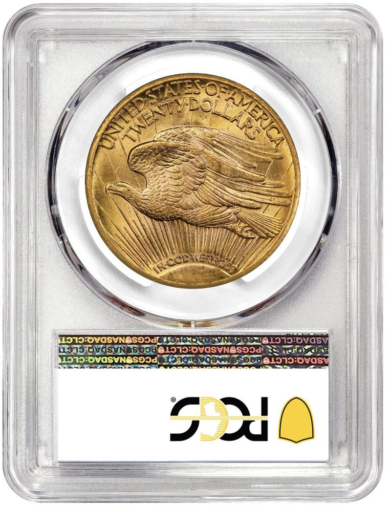 1908 $20 ST GAUDENS PCGS MS62 - Westminster Mint