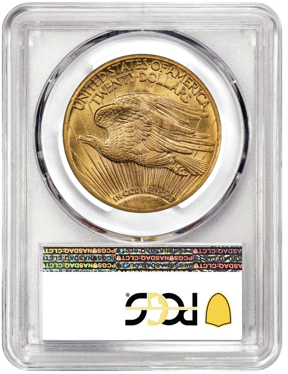 1908 $20 ST GAUDENS PCGS MS62 - Westminster Mint