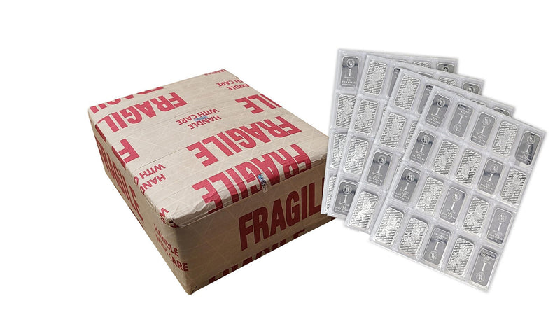 Silver Bullion Bars 500oz Monster Box 500 Bars - Westminster Mint