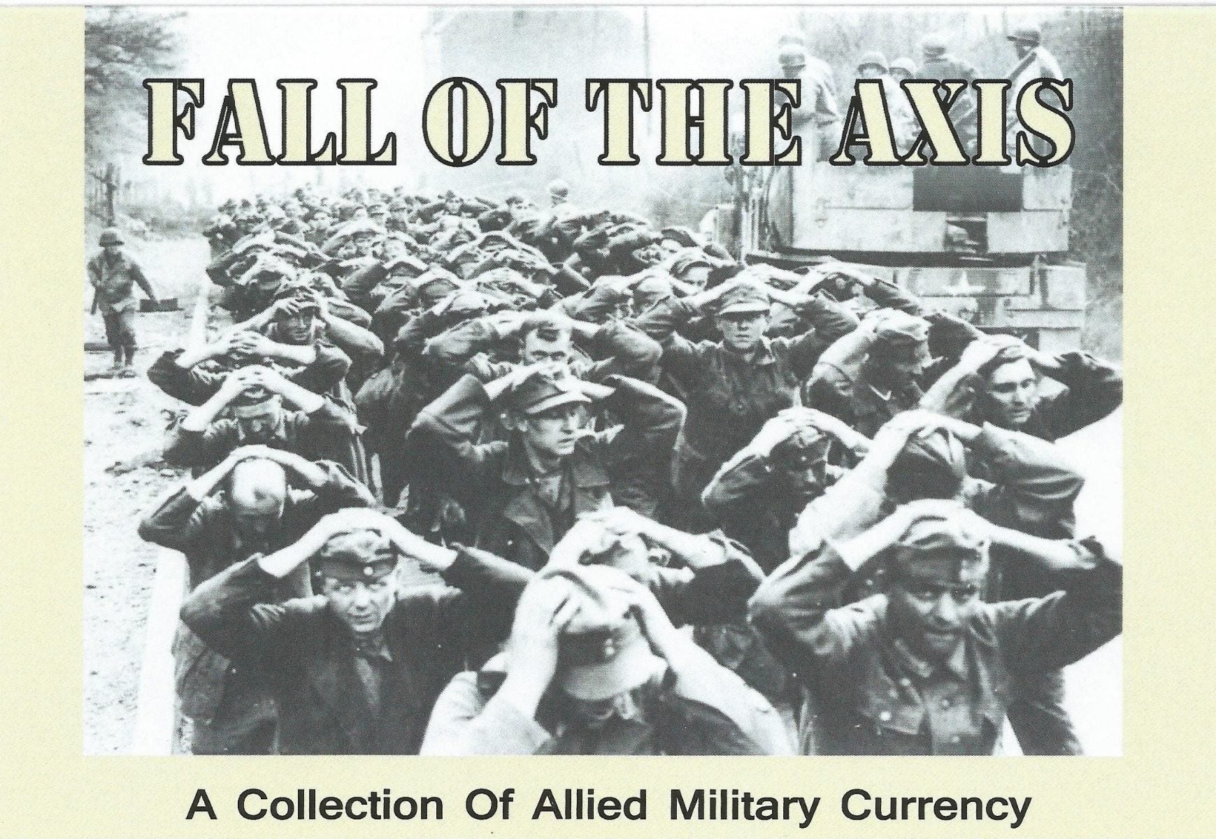 Allied Military Currency 8 Banknote Collection Folio - Westminster Mint