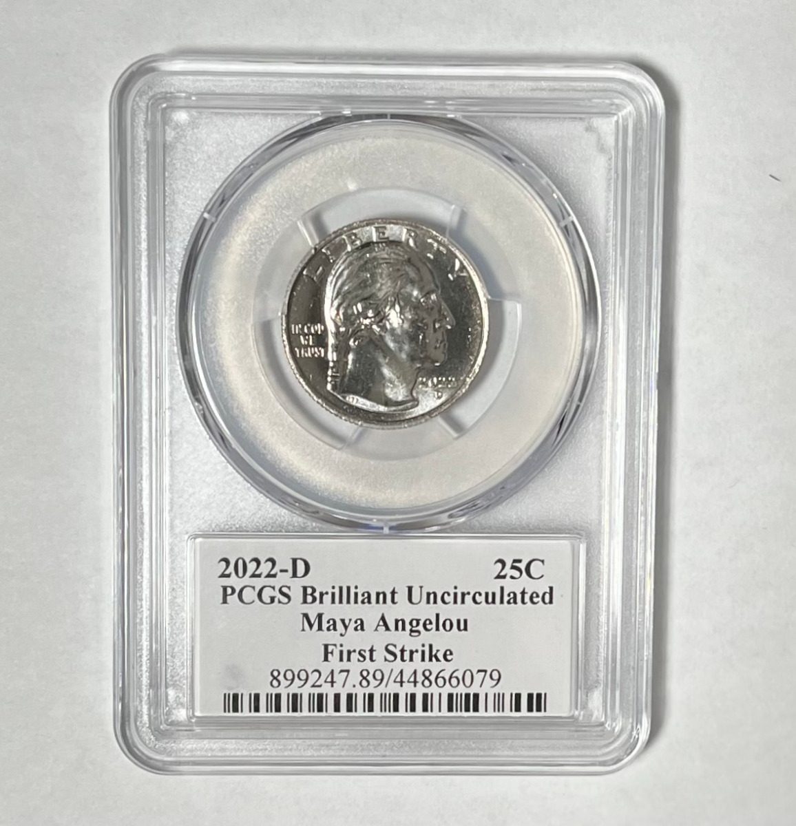2022 Maya Angelou American Women Quarters BU Signed by Emily Damstra - Westminster Mint