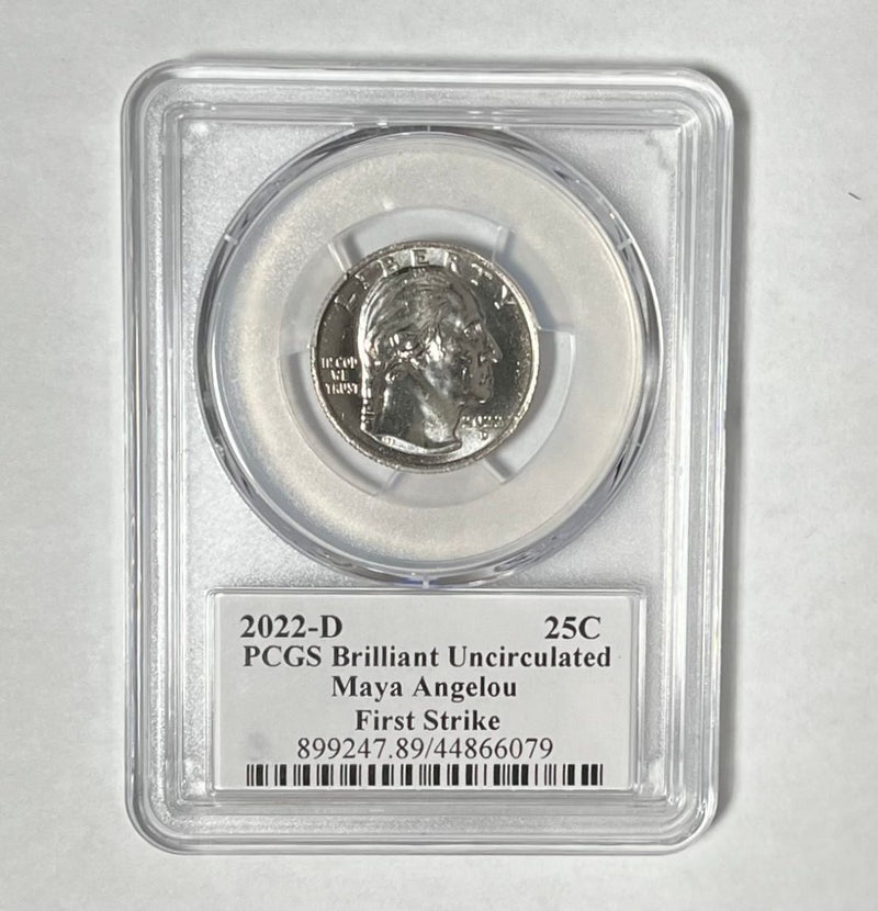 2022 Maya Angelou American Women Quarters BU Signed by Emily Damstra - Westminster Mint