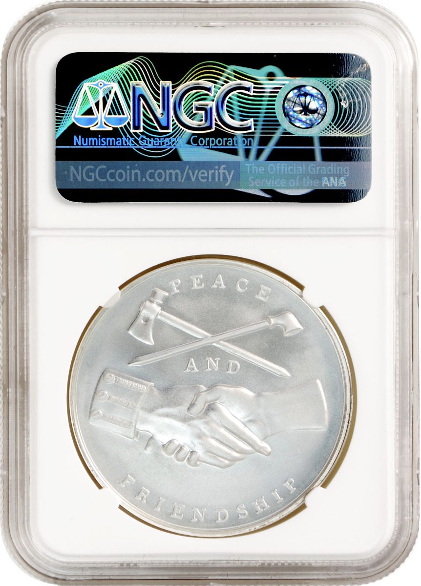 2018 John Adams Medal Castle Signature - Westminster Mint