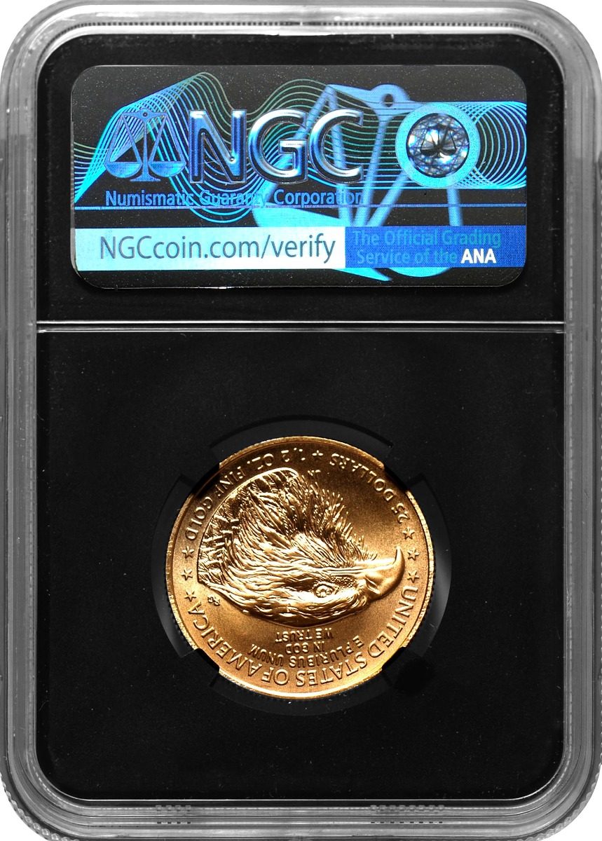 2021 Four-Piece American Gold Eagle Type 2 Set NGC MS70 First Day of Release Edmund C. Moy Signatures - Westminster Mint