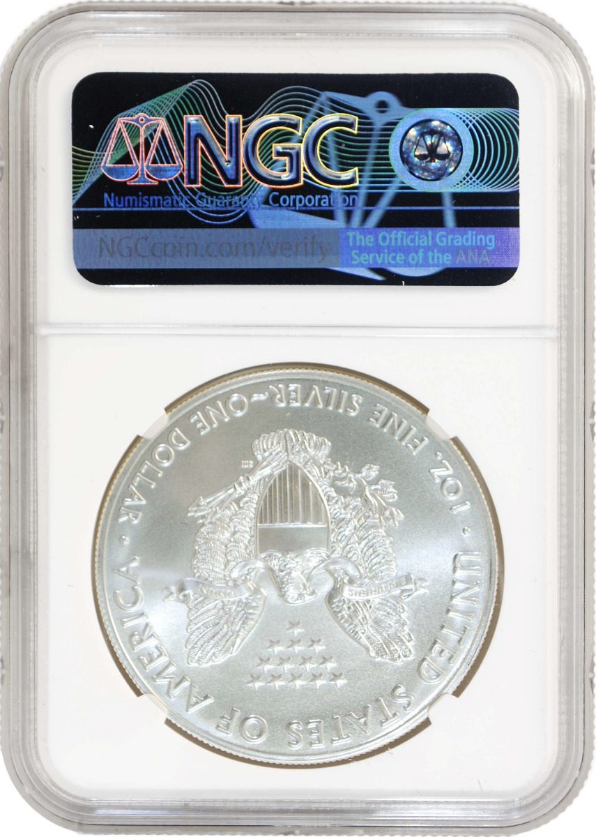 2021 (P/W/S/) SILVER EAGLE 3PC SET NGC MS70 MERCANTI ER - Westminster Mint