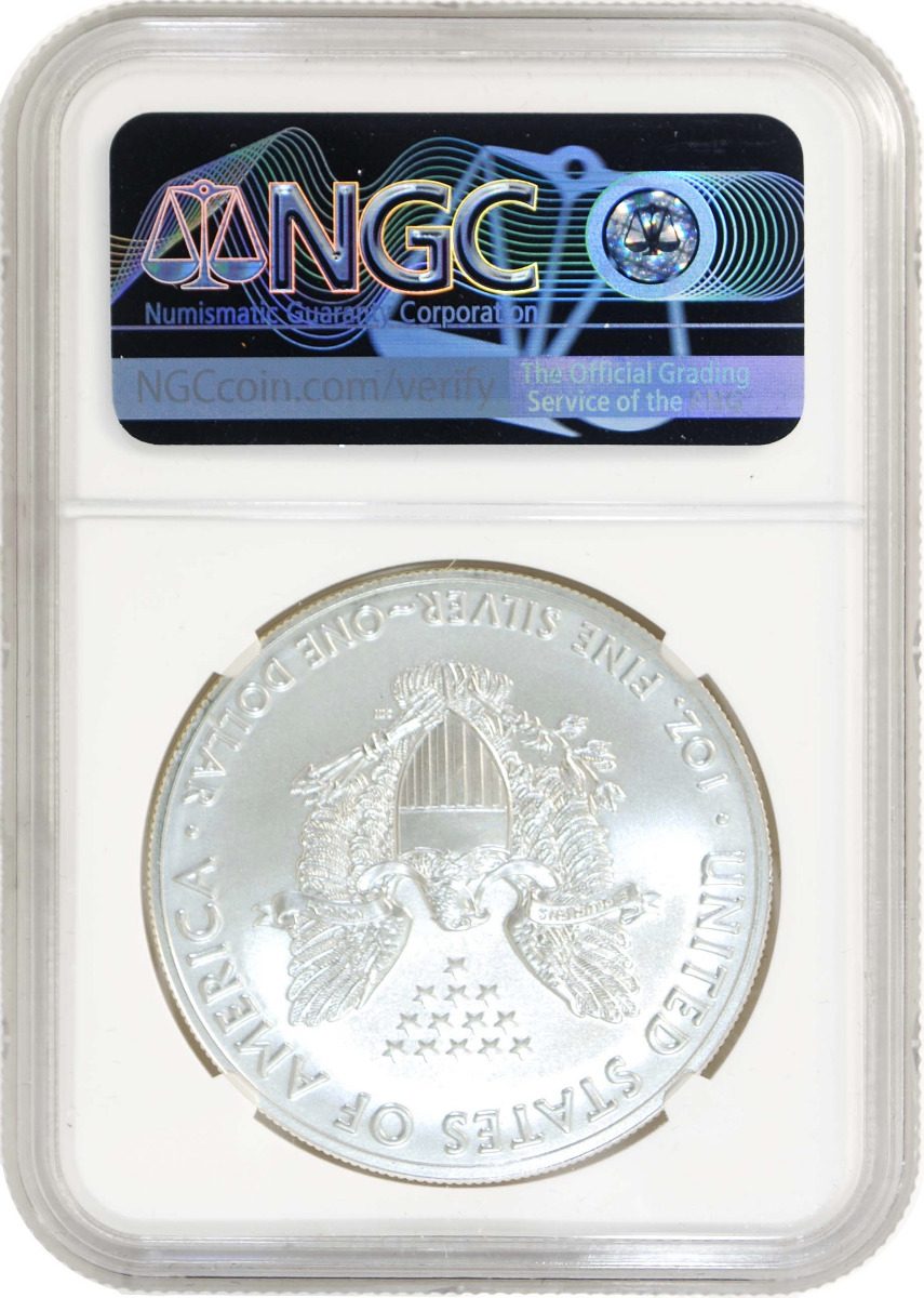 2021 (P/W/S/) SILVER EAGLE 3PC SET NGC MS70 MERCANTI ER - Westminster Mint