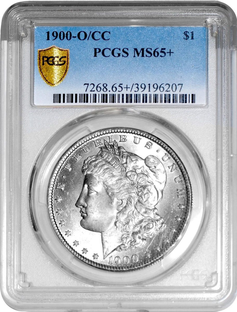 1900 O/CC Morgan Silver Dollar PCGS MS65 + - Westminster Mint
