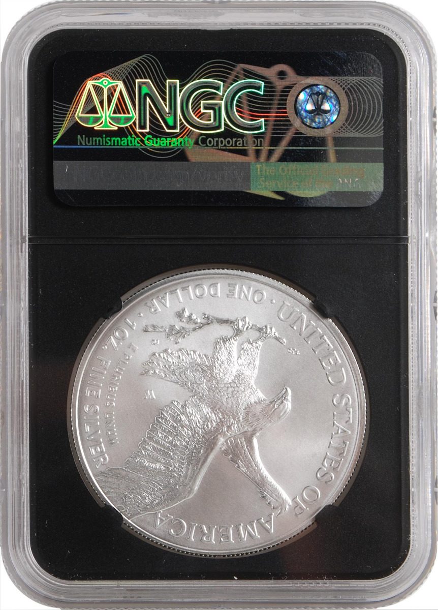 2021 W Burnished American Silver Eagle Type 2 NGC PF70 MDS FDR Moy Signature - Westminster Mint