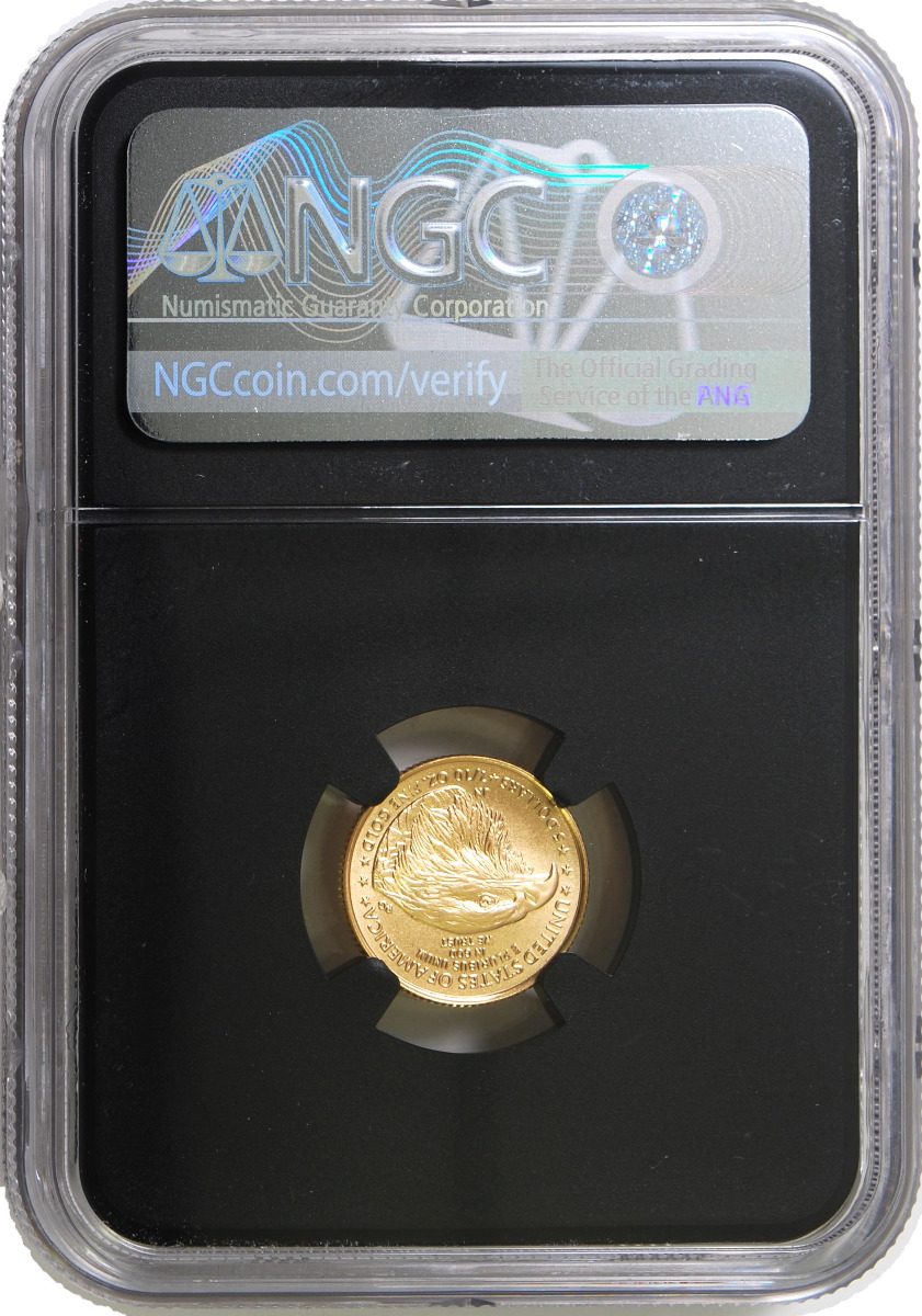 2021 T2 $5 Gold Eagle NGC MS70 ER MDS David Ryder Signature - Westminster Mint