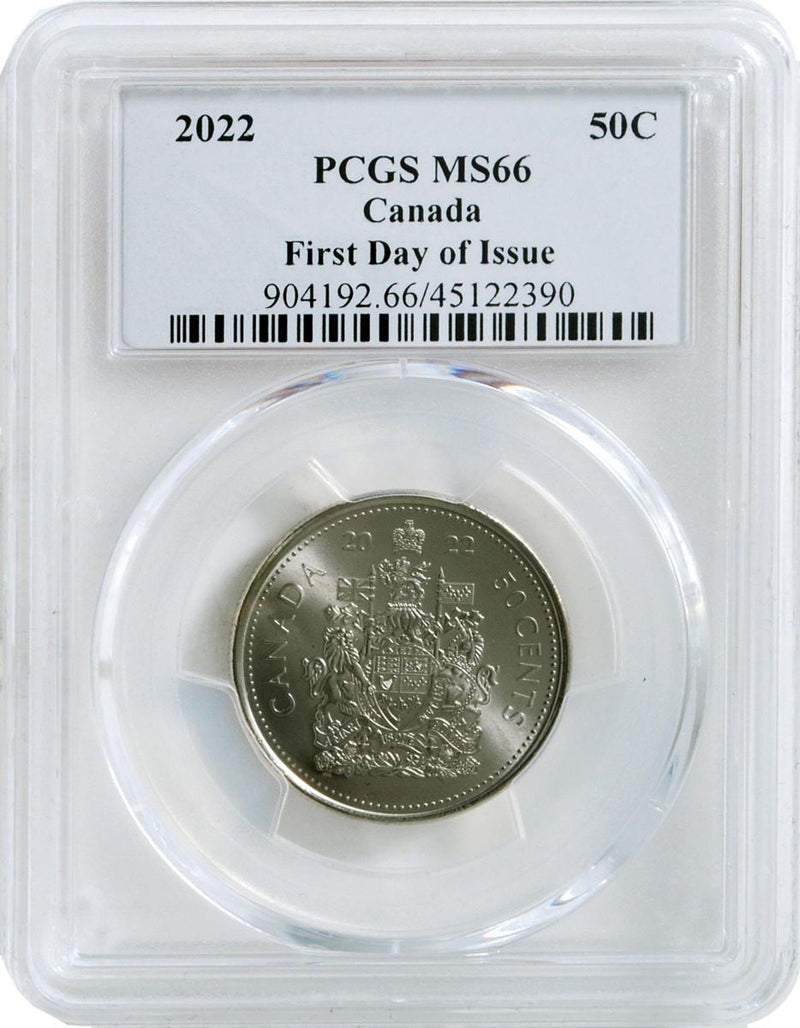 2022 50 Cent MS66 Signed By Susanna Blunt - Westminster Mint