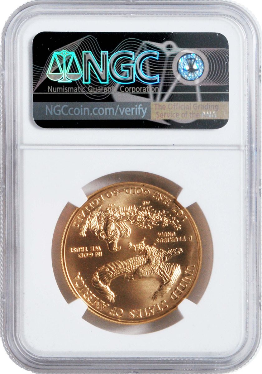 2021 $50 Gold Eagle - At Dusk & Dawn 35th Anniversary NGC MS70 2-PC set with matched Numbers Michael Castle Signature - Westminster Mint