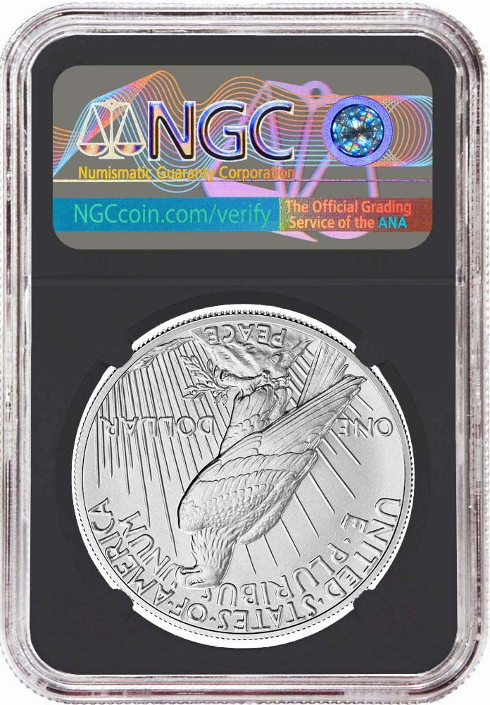 2023 Morgan & Peace Silver Dollars NGC MS70 Advance Release Signed by U.S. Mint Director David Ryder - Westminster Mint