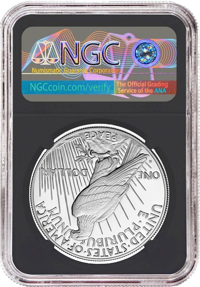 2023 S Morgan & Peace Silver Dollars NGC PF70 Advance Release w/Moy & Ryder Signature - Westminster Mint