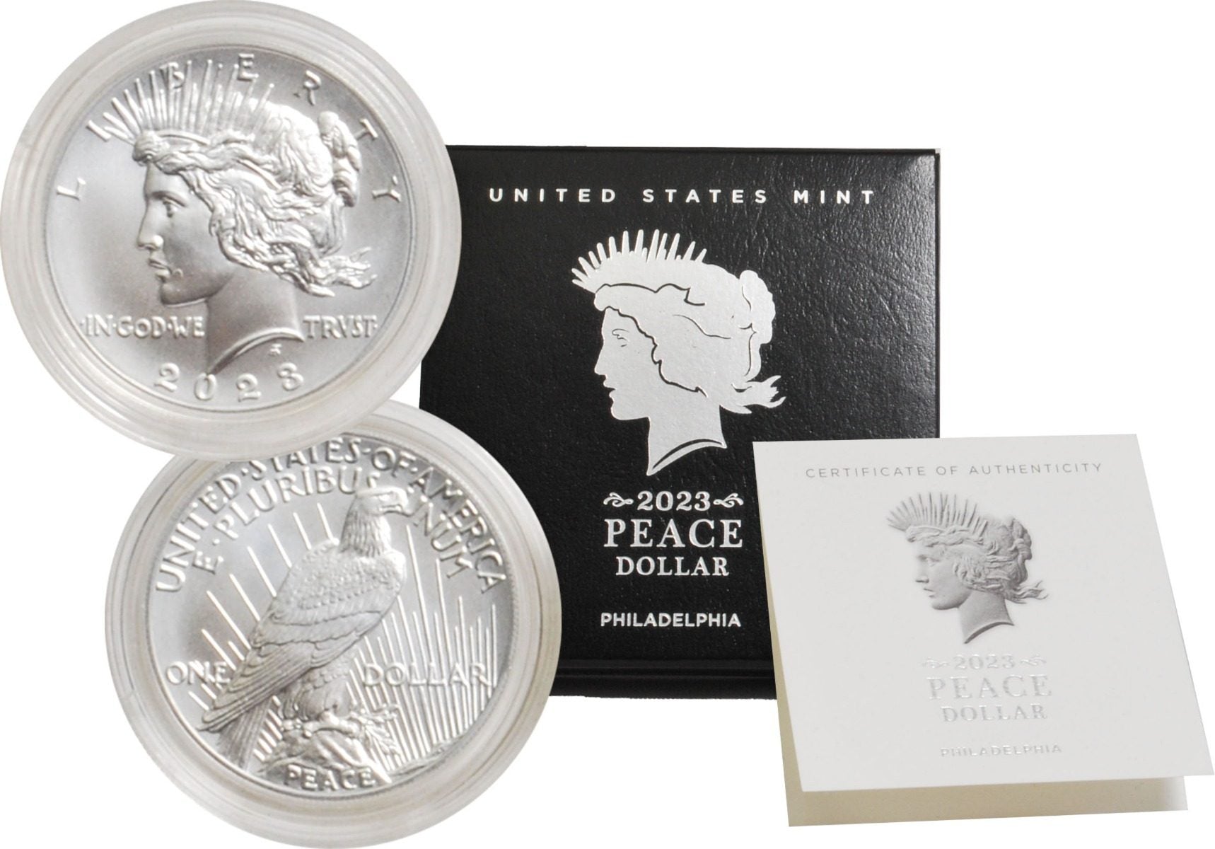 2023 Silver Peace Dollar (Box & COA) - Westminster Mint
