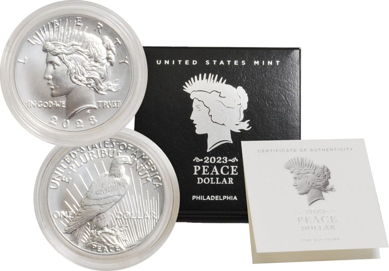 2023 Silver Peace Dollar (Box & COA) - Westminster Mint