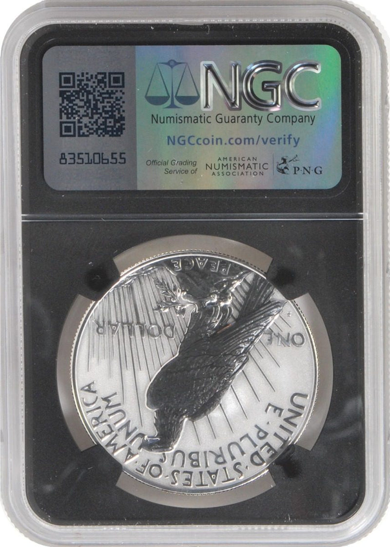 2023 S Morgan & Peace Silver Dollars Reverse Proof 70 Advance Release Certified w/Moy & Ryder Signatures - Westminster Mint