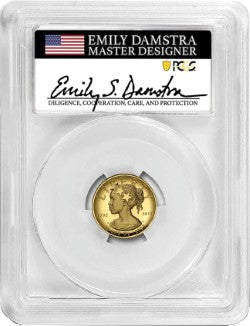 2018 $10 GOLD HIGH RELIEF WP HOARD DAMSTRA