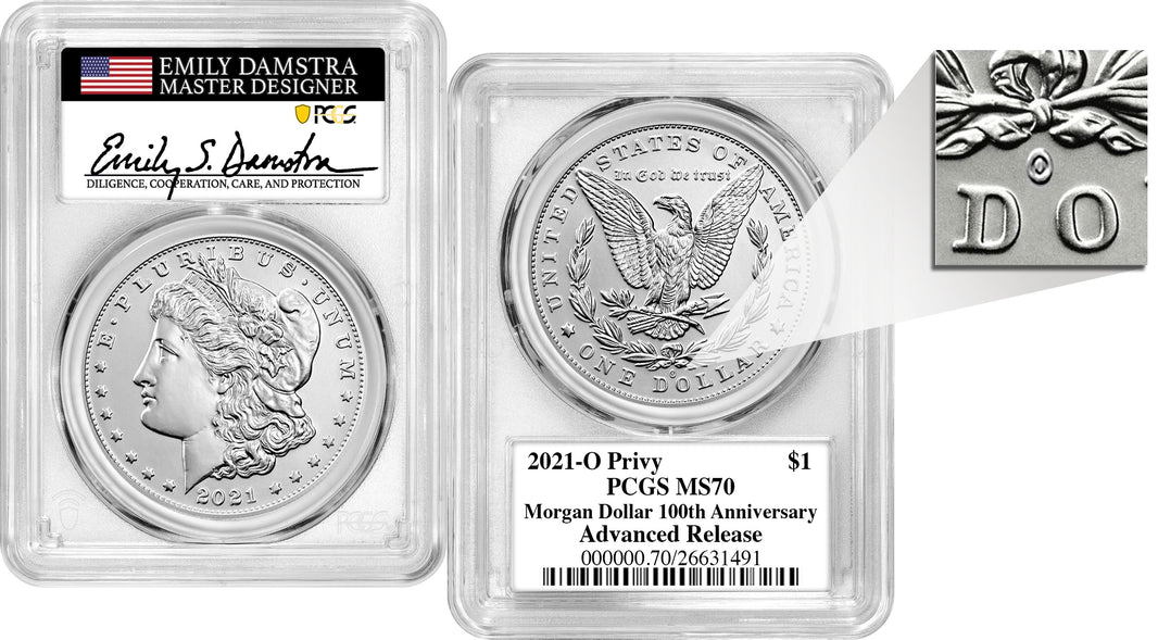 2021 - D Morgan Silver Dollar. AS SEEN ON TV