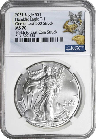 2021 American Eagle at Dusk and at Dawn 35th Anniversary Coins