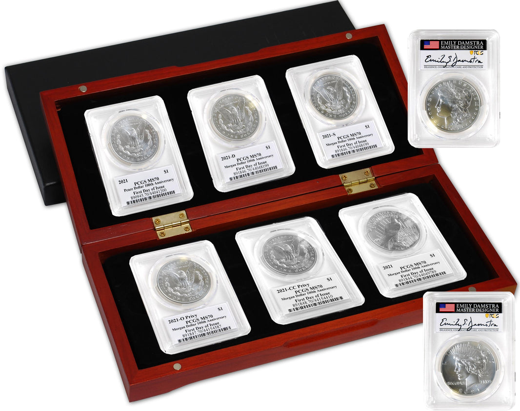 2021 Morgan Silver Dollars – The heaviest and purest Silver Dollars