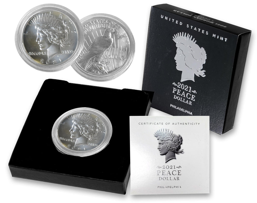 2021 Peace Dollar – Lowest mintage in the series