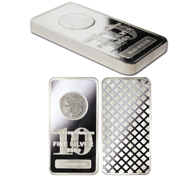 Silver Bullion Ingots 10oz - Westminster Mint