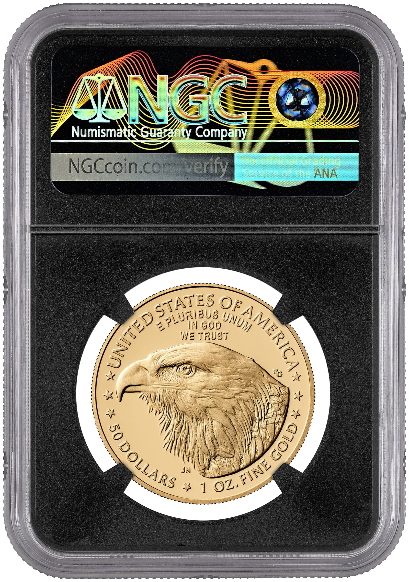 2026 ADV REL $50 GOLD EAGLE PF70 MOY/RYDER