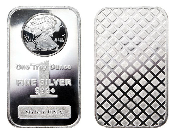 Ingots 1oz - American Silver Eagle Dollar Design - Westminster Mint