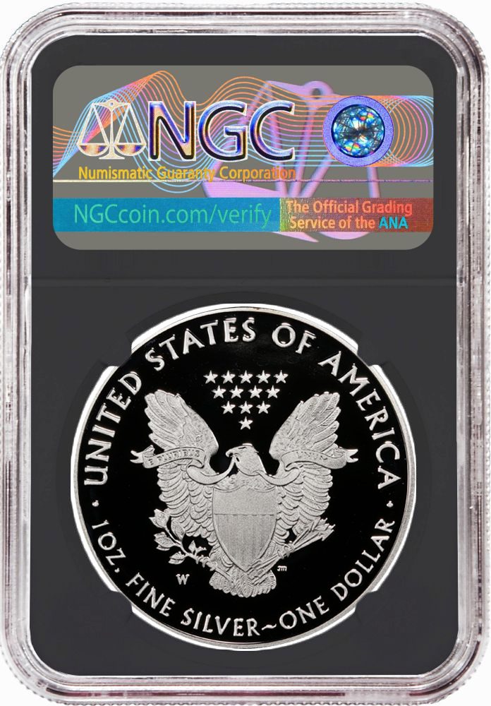 2020 W V75 Silver Eagle NGC PF70 w/David Ryder Signature - Westminster Mint