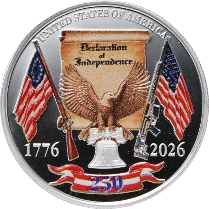 America 250 1oz Color LTD 2026 - Westminster Mint
