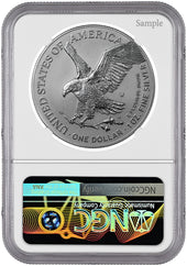 1776-2026 AR ENH SILVER EAGLE MS70 GAUDIOSO