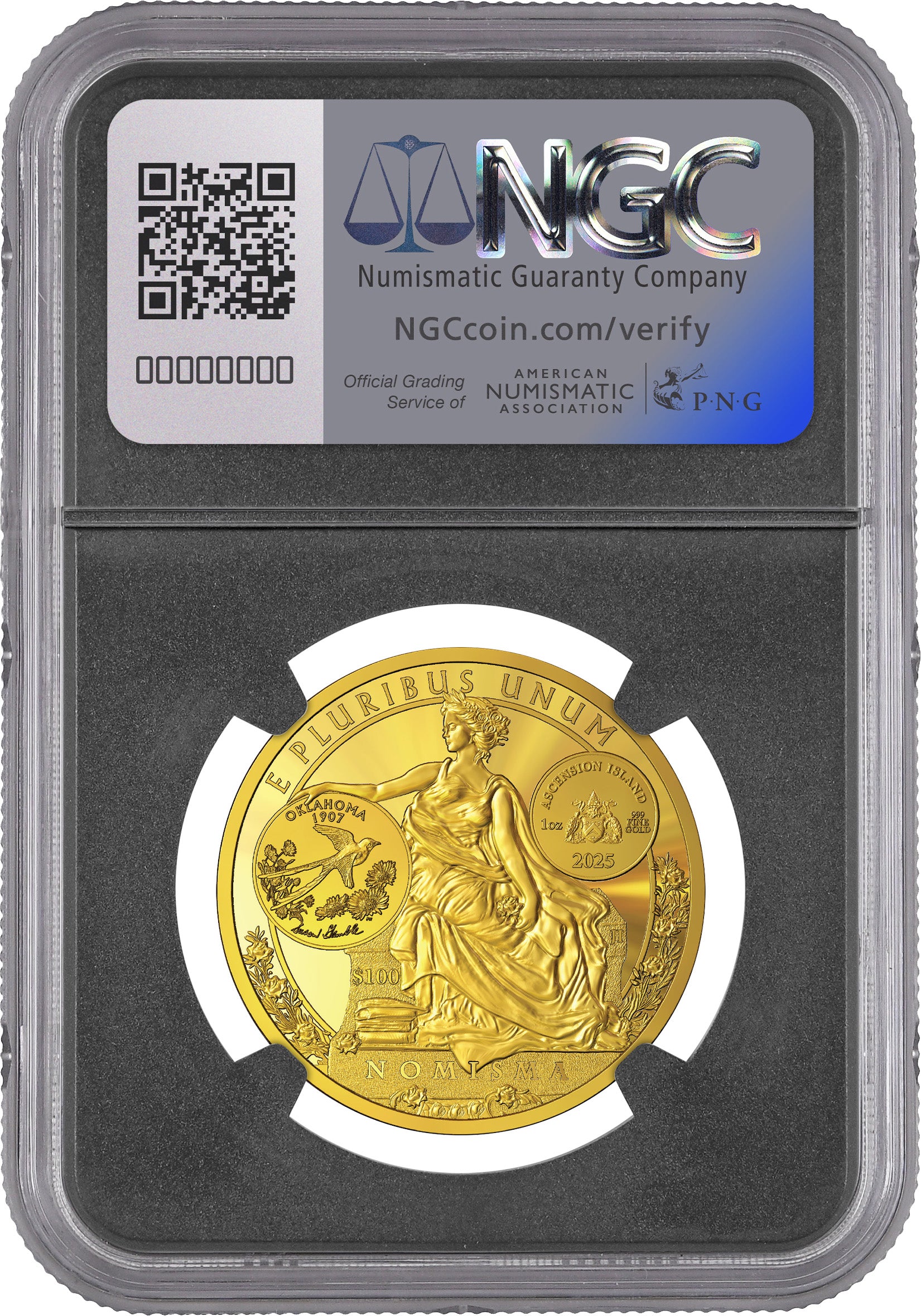 2025 ANA $100 Gold Eagle