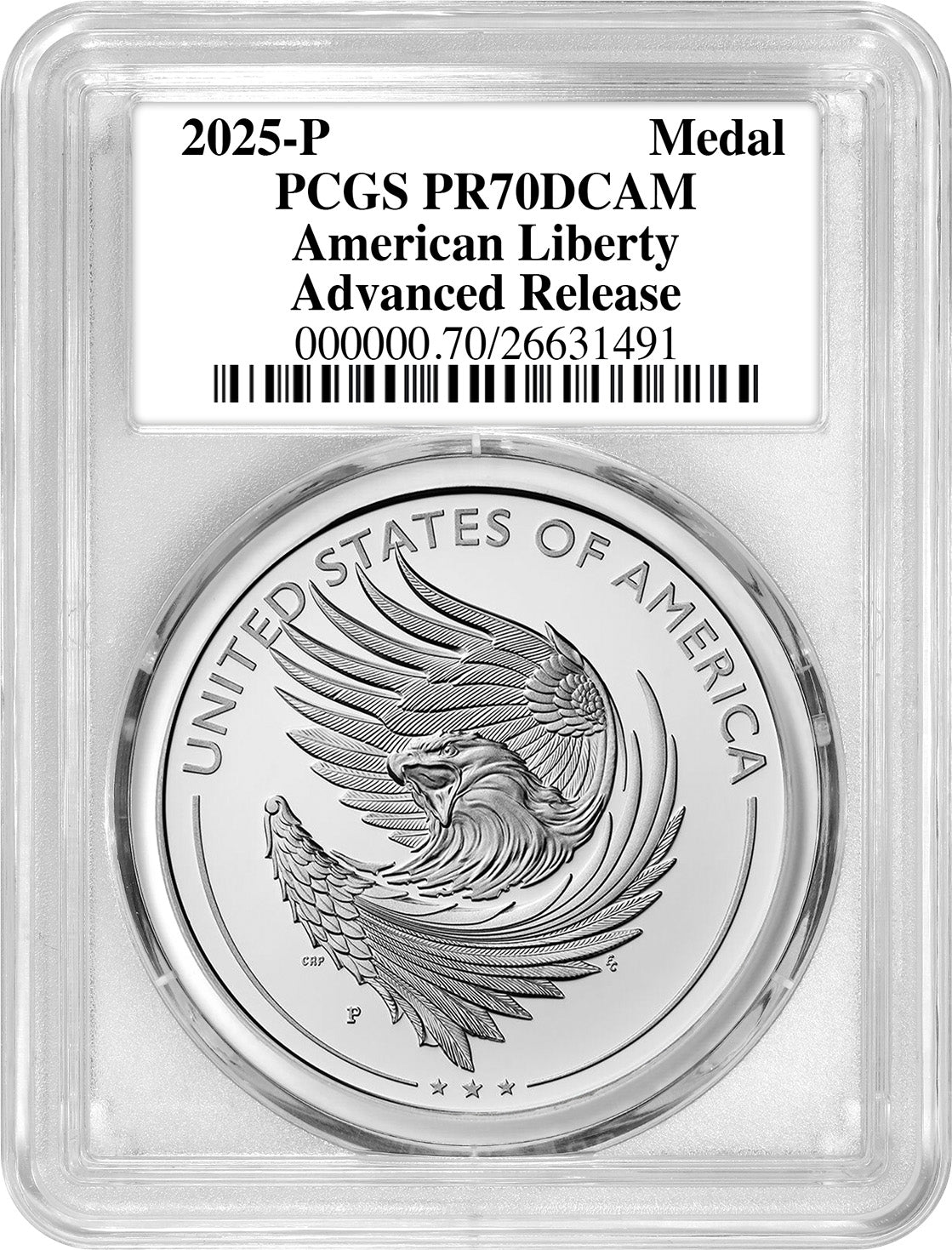 2025 AR SILVER SUNFLOWER MEDAL DAMSTRA