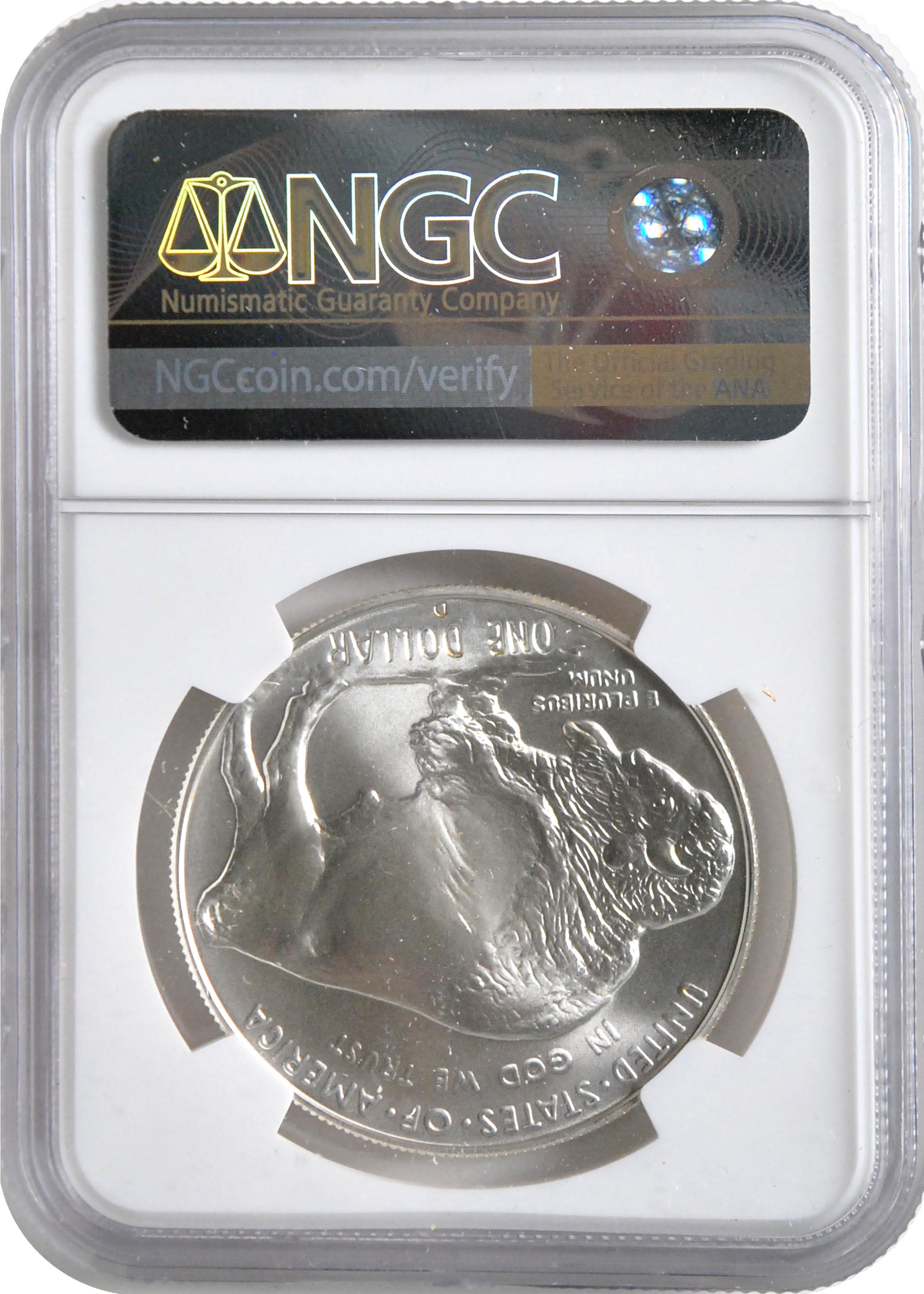2001 Silver Buffalo PR70 Guadioso - Westminster Mint
