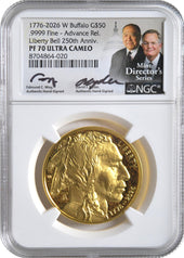 1776-2026 ADV REL GOLD BUFFALO PF70 MOY/RYDER