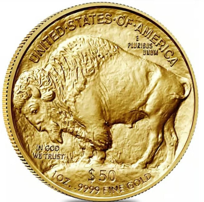 2026 GOLD $50 BUFFALO BU
