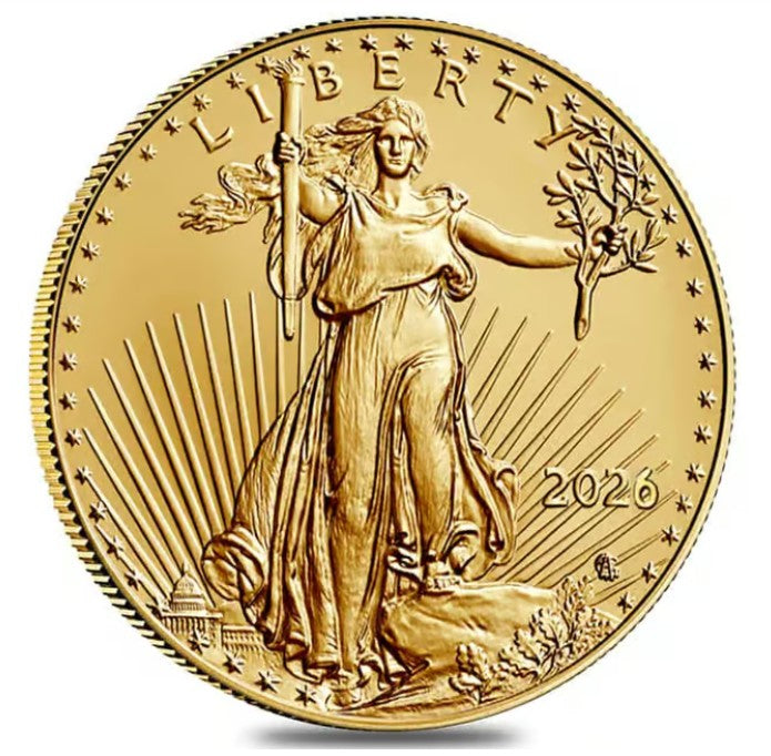 2026 GOLD $50 EAGLE BU