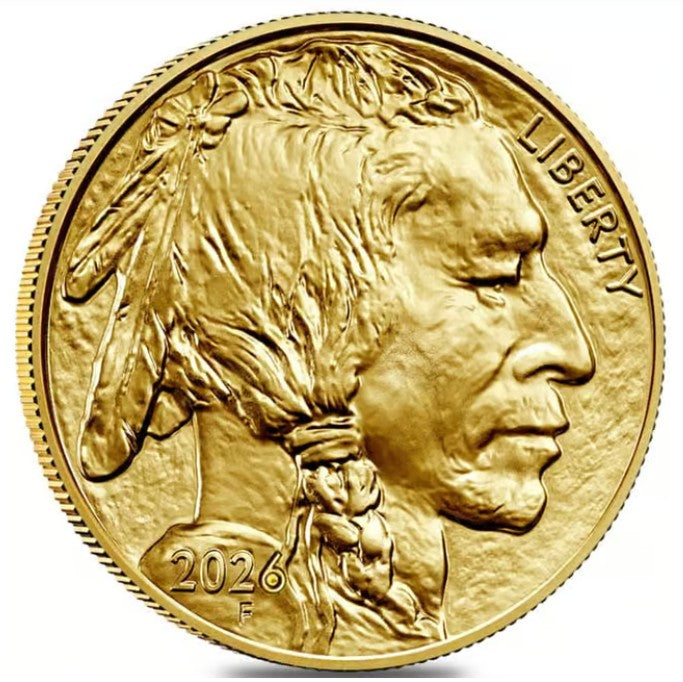 2026 GOLD $50 BUFFALO BU