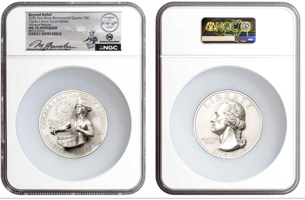 1776-2026 CTL DRUMMER BOY SET ADV REL MS70 GAUDIOSO