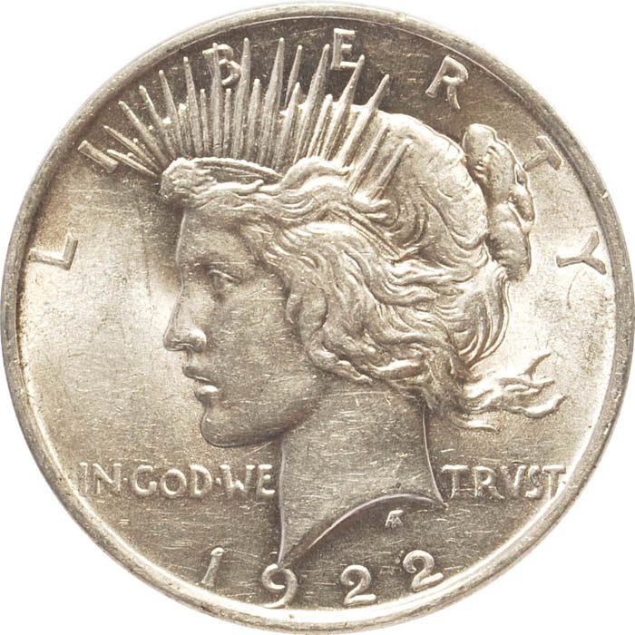 Peace Dollar (AU Condition)