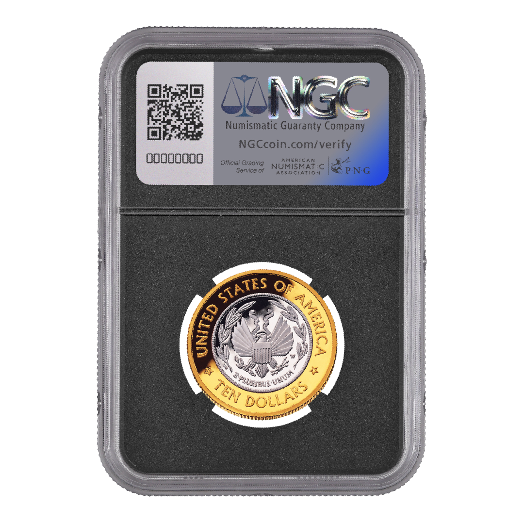 2000 W $10 NGC PR70 LIBRARY OF CONGRESS LIBERTY CABRAL