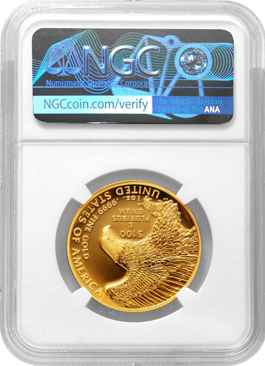 2019 W $100 American Liberty High Relief NGC SP70 WestPoint Mint Hoard John Mercanti Signature - Westminster Mint