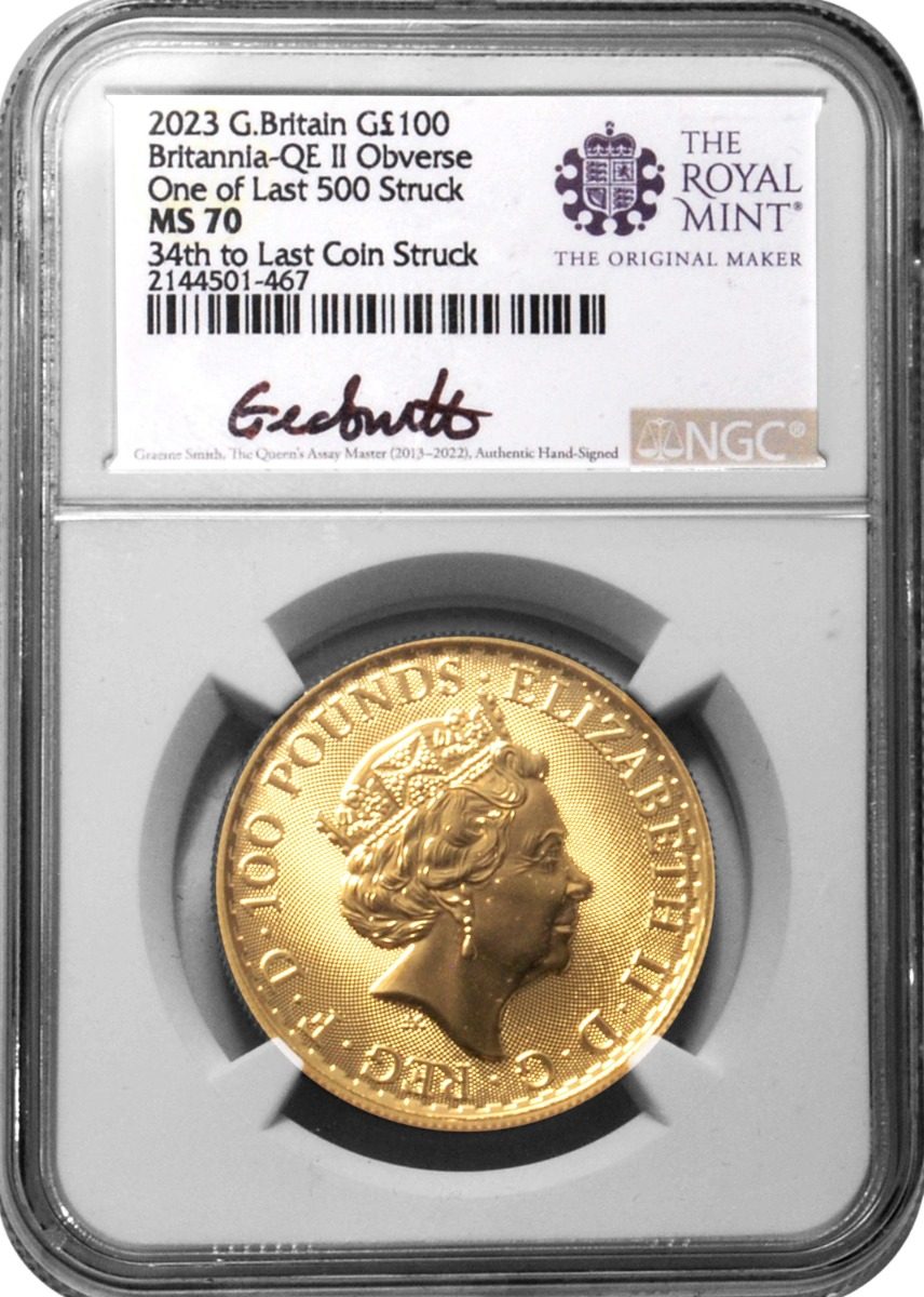 2022 Royal Succession Queen Elizabeth II 5- PC SET NGC MS70 w/Assay Master Signatures - Westminster Mint