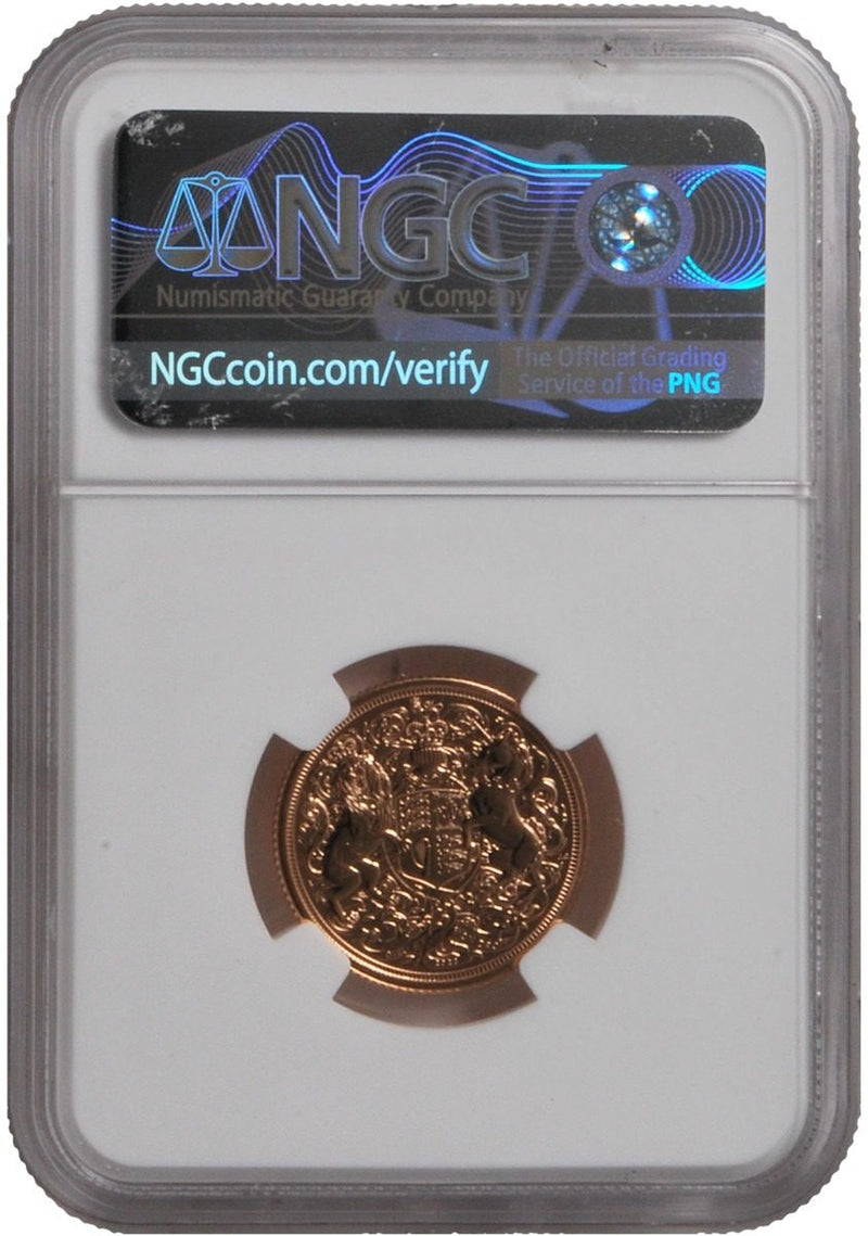 2022 2-pc Royal Succession Gold Sovereign Set MS70 DPL w/Assay master s signature - Westminster Mint