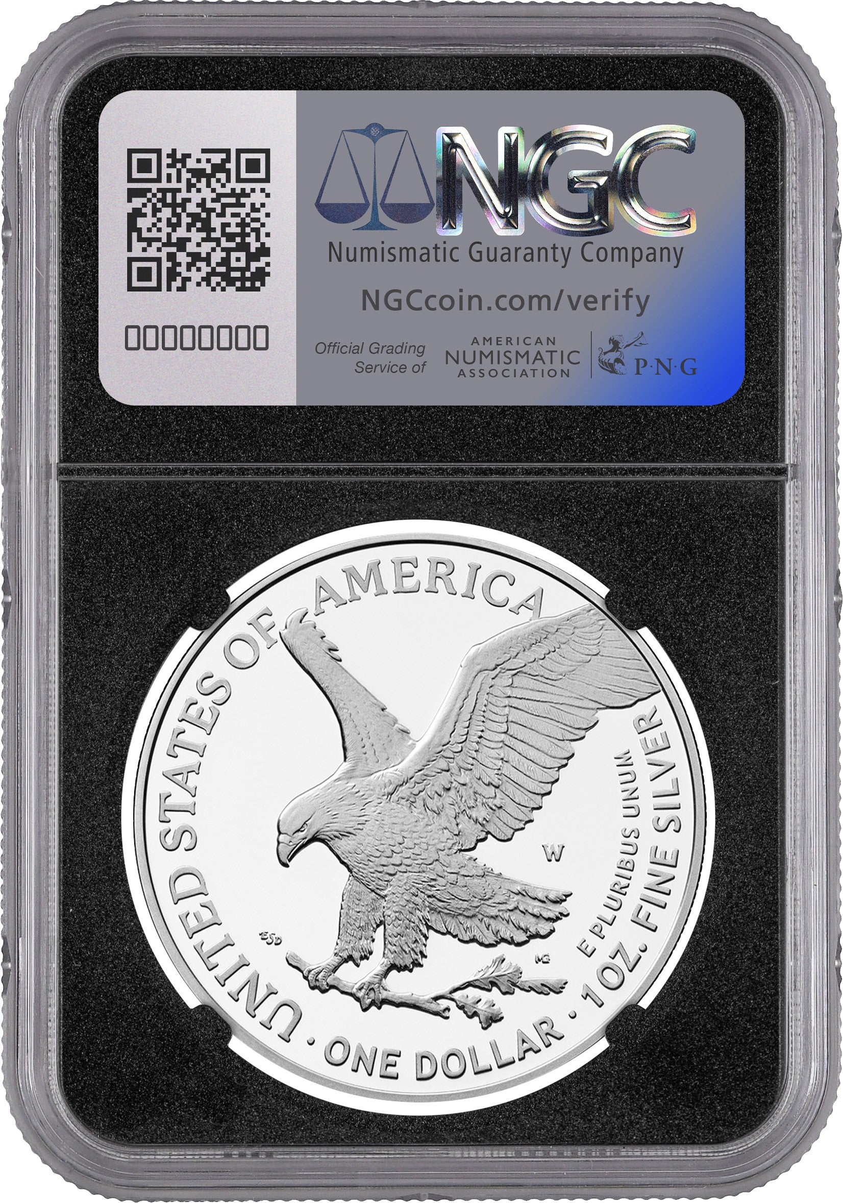 2025 American Silver Eagle – 250th Anniversary Army Privy
