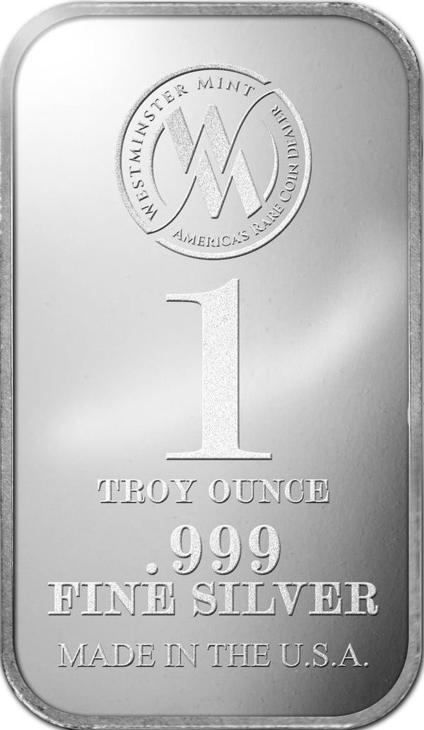 Westminster Mint 1 oz Silver Bars - Westminster Mint
